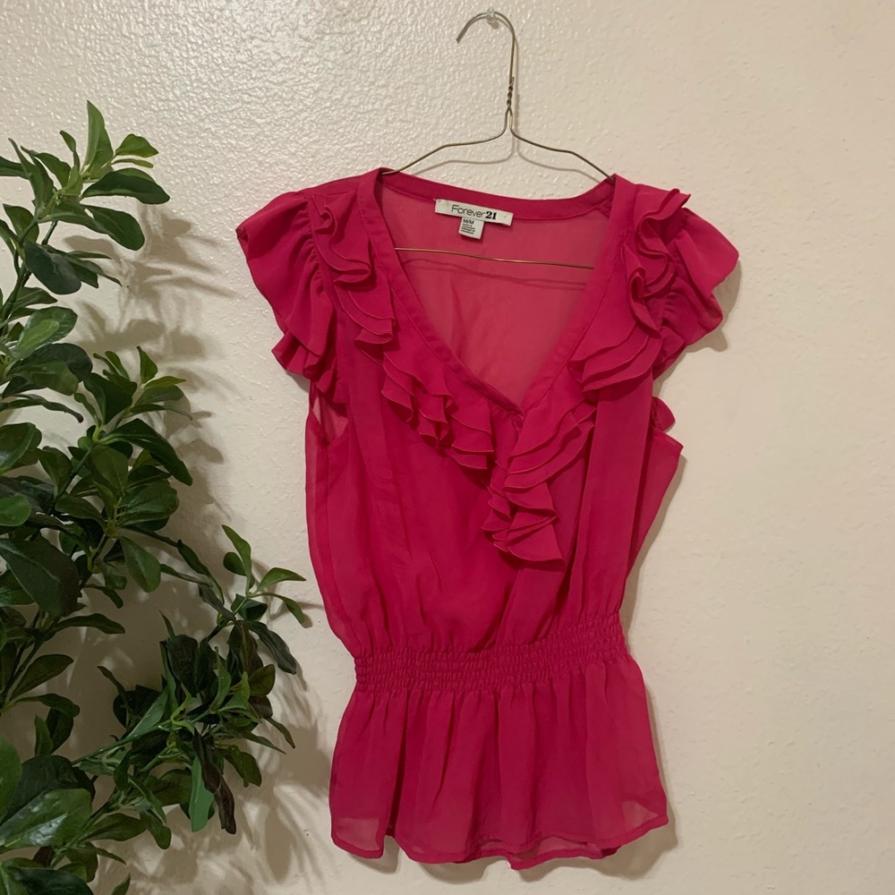 Forever 21 Pink Blouse